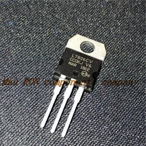 10PCS/LOT L7806CV 7806 TO220 L7806 TO-220 LM7806 MC780 In Stock new original