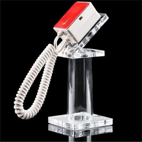 10PCS Clear/ white Acrylic Mobile cell phone display stand holder universal General 3M tape