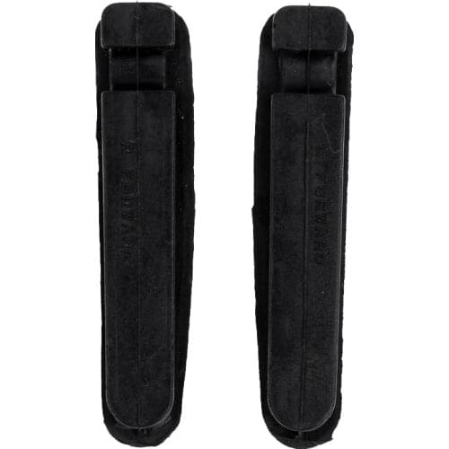 2Pcs Replacement Road Bike Cycling Bicycle Carbon Rim V-brake Brake Pads Blocks Shoes Black