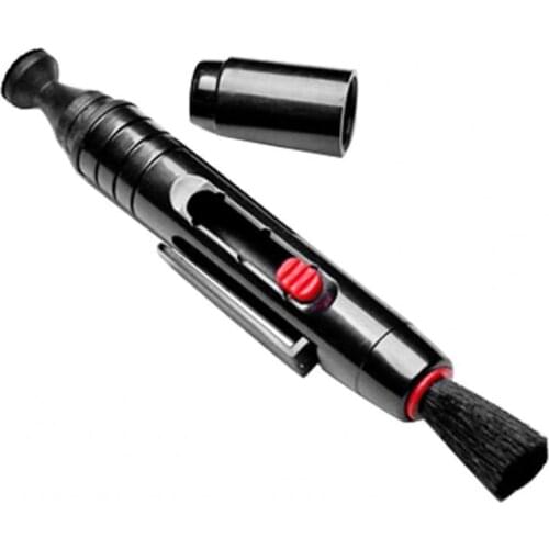 2 in 1 Kit Lens Cleaner Pen Dust Cleaner For DSLR VCR DC Camera Lenses Filters Cleaning Retractable Brush dropshipping hot