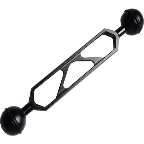Aluminum alloy Dual Ball Diving Ball Joint Arm Connector Clamp Mount Underwater Camera Use Swimming Diving Pool Accessories