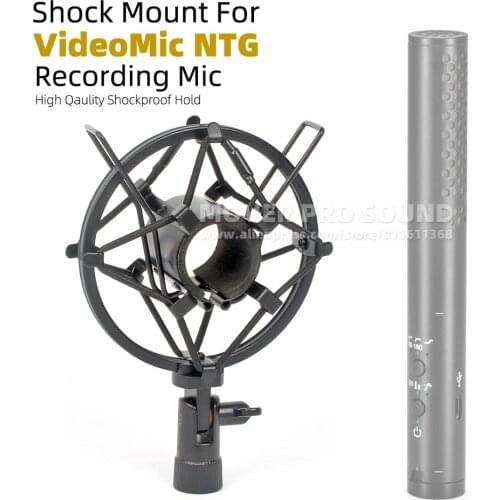 Anti Vibration Suspension Stand Shockproof Clip Holder For Rode VideoMic NTG Video Mic Shotgun Spider Microphone Shock Mount