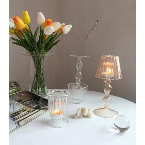 Decorative Vases Glass Flower Vase Wedding Home Decoration Living Room Transparent Nordic Arrangement Hydroponic Terrarium