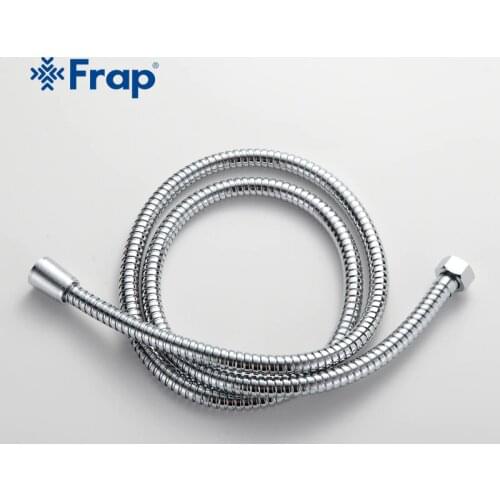 FRAP 1.5 m silver stainless steel flexible Shower hose plumbing hose Bath products Bathroom accessories water pipe F43