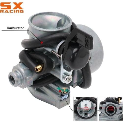 Motorcycles Sliver Aluminum Carburetor Carburador Racing Carb Dirt Bike For Honda CRF 70F 2004 2005 XR 70 R 1997 1998 1999-2003