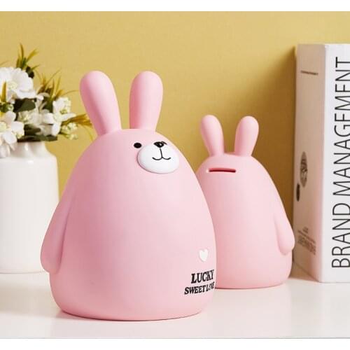 Piggy Bank Large Money Box for Kids Money Jar Coin Box Money Saving Box Save Money Cash Box Coin Jar Coin Bank Lovely Piggy