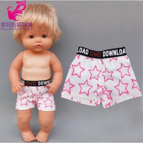 40cm baby doll under pants 17 inch Nenuco Ropa y Su Hermanita cotton underwear