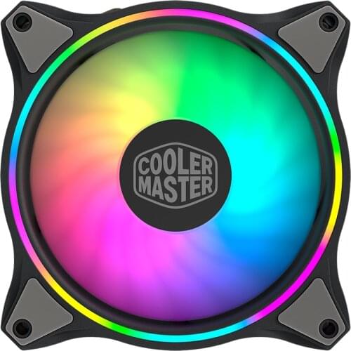 Cooler Master MF140R HALO ARGB fan 140mm RGB 5V/3PIN PC CPU Cooler Quiet PWM Water Cooling Case Fan With RGB Lighting Effects