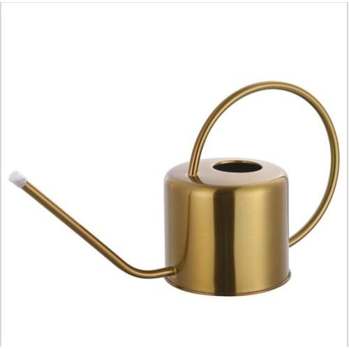 Watering Can Spray Bottles For Indoor Outdoor Plants Garden Stainless Steel 1.3L 1300ml Multi Colored Long Mouth Gard