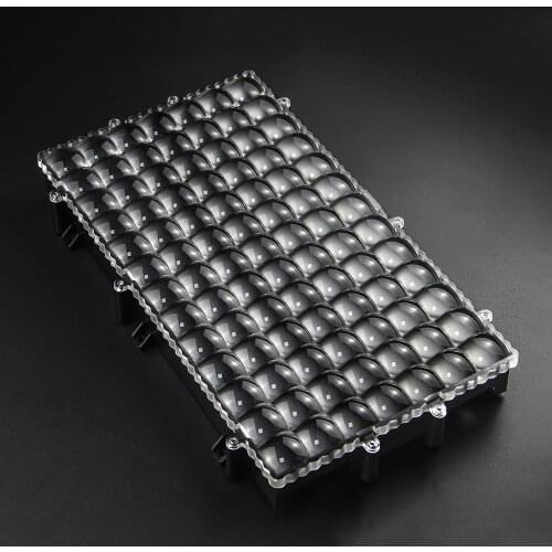 3D printing lens Combined lens Compound eye lens Array lens Coincidence lens Optical lens Optical angle 5x5° 312x168mm