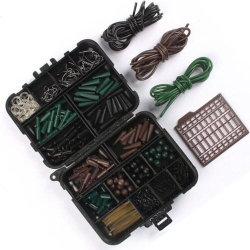 1set/box kit European carp fishing accessories components kits convenient portable combo of European fishing kits