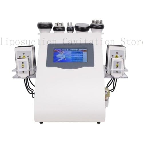 Newest products 2021 lipo laser slimming cavitation rf 6 in 1 ultrasonic cavitation vacuum beauty machine