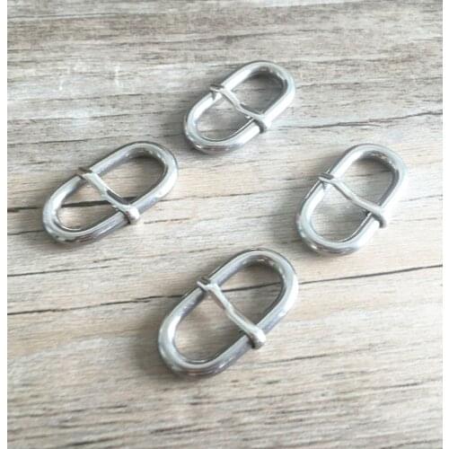 Wholesale 100Pcs/Lot Watch Buckle 304 Stainless Steel 2.8MM Watch Buckle Smooth Polish With Spring Bar 18MM 20MM 22MM 24MM 26MM