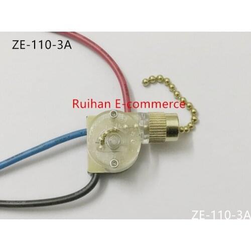 Original new 100% light fitting switch rope switch ZE-110-3A