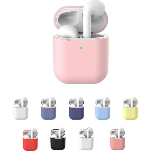 Silicone Wireless Bluetooth Earphones Protective Storage Bag Case for AirPods 2 Earbuds Cover Headphone Charging Box Cover