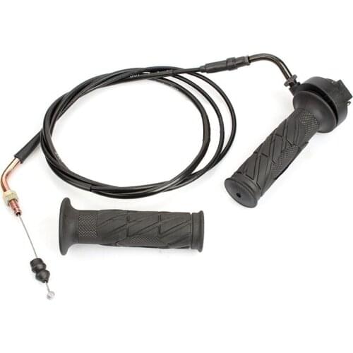 Motorcycle ATV Bike Moped Scooters Hand Grip Throttle Cable For GY6 125-150CC Replace Parts