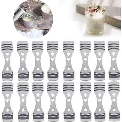 1Pc Metal Candle Making Metal Candle Wick Centering Device Candle Wicks Holders Clips for Candle Pillar Tealight DIY Handmade
