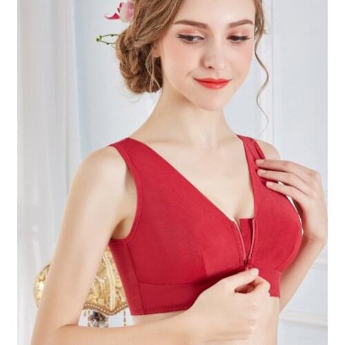 1808 Artificial Breast Professional Bra Without Steel Ring After Breast Cancer Surgery Comfortable Breathable Full Cup Lingerie