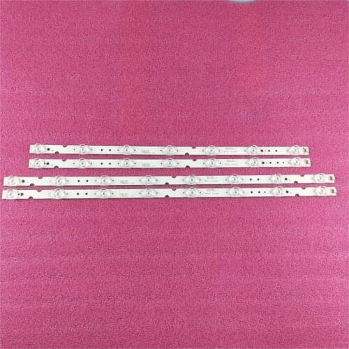 4 PCS/set LED Backlight strip for TCL 55P65US 55U3800C 55P65 55D6 55F6 55L2 4C-LB5507-PF02J HR03J 55HR330M07B2 V2 55HR330M08A2