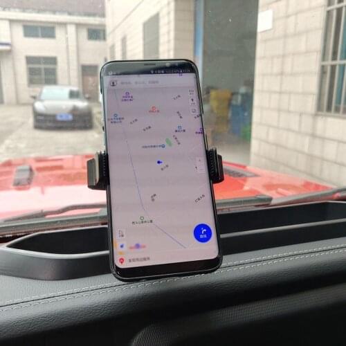 Car Dash Multi-Mount Phone Holder with Storage Box Fits for Jeep Wrangler JL 2018 2019