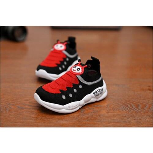 Childrens Sports Shoes 2021 Spring And Autumn New Style Boys And Girls Shoes Breathable Mesh Baby Running Sneakers