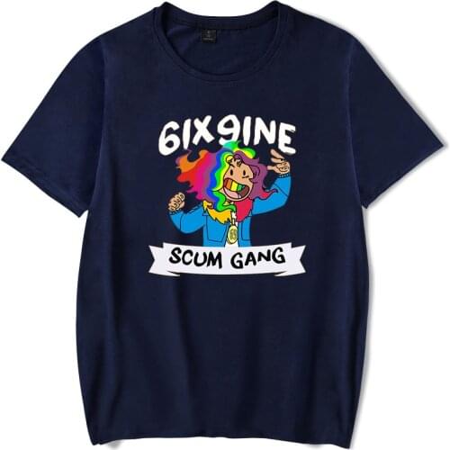 6ix9ine Hip Hop Tshirts Men Women Harajuku Tee O-neck Fashion Casual T-Shirt 6ix9ine Print Women Tee Streetwear Short Sleeve Tee