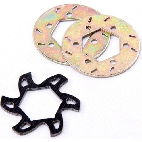 CNC Carbon Fiber Brake Disc Kit Fit for 1/5 HPI ROVAN ROFUN KM GTB TS BAJA 5B 5T 5SC