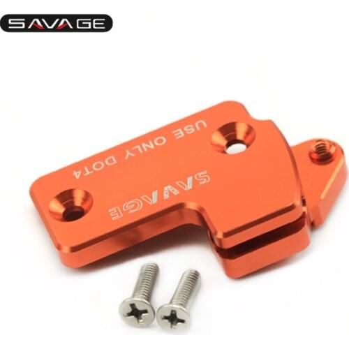 CNC Clutch Reservoir Cover Fluid Oil Cap For EXC EXC-G MXC-G 250 400 450 525 2003 2004 2005 Motorcycle Accessories Aluminum