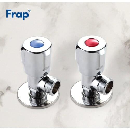 Frap Brass Flow Control Valve Water Pressure Reducing Controller Hand Sprayer Switch For Water Supply Accessories 5 Pairs F7302