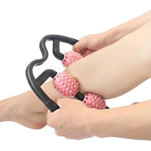 Yoga Massage Roller U Shape Trigger Point Floating Foam Roller Ring Clip for Arm Leg Neck Muscle Relieve Yoga Pilates Sports