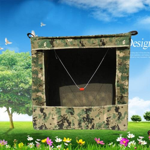 Outdoor Shoot Target Case Archery Camo Box Hunting Airsoft Training Foldable Bag Shooting Game Box & Free Target Bullseye Gift