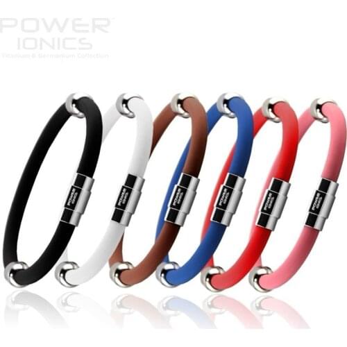 Power Ionics -ion Titanium Magnetic Plus Bracelet Wristband 6 colors U Pick