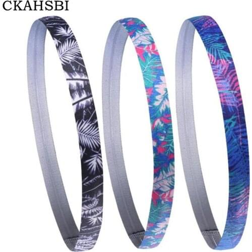 CKAHSBI Rainforest print Headbands Silicone Non-Slip Soft Elasticity Bike Bicycle GYM Sweat Hoop Bandana Bezel Cycling Headwear