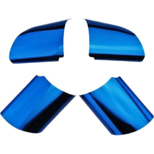 Stainless Steel Car Steering Wheel Decoration Cover Trim Sticker for Ford Focus 2 MK2 2005 - 2011 Accessories