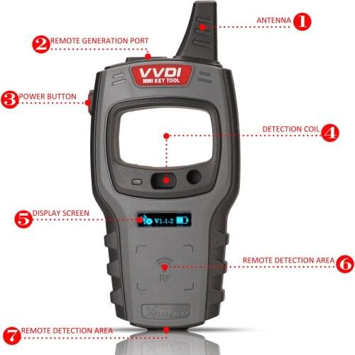 Xhorse VVDI Mini Key Tool Remote Key Programmer Global Version With Free 96bit 48-Clone Function