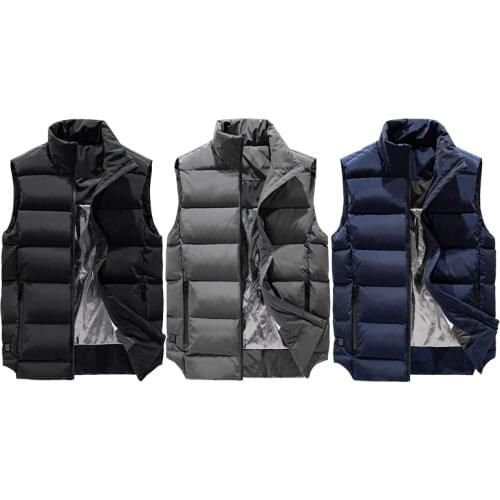 Winter Warm Electric Heating Stand-up Collar Vest Smart Heating Waistcoat