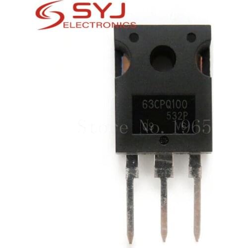 10pcs/lot 63CPQ100PBF 63CPQ100 TO-247 100V 63A In Stock