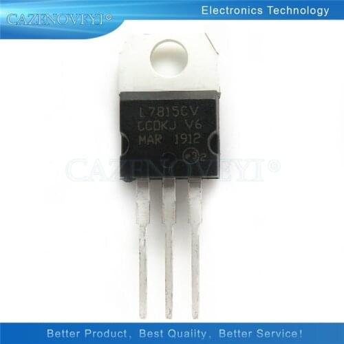 10pcs/lot L7815CV TO220 L7815 TO-220 7815 LM7815 MC7815 new and original IC In Stock