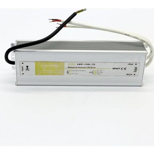 Ac to Dc 12V 12.5A 150W Ip67 Outdoor Use Waterproof Power Supply