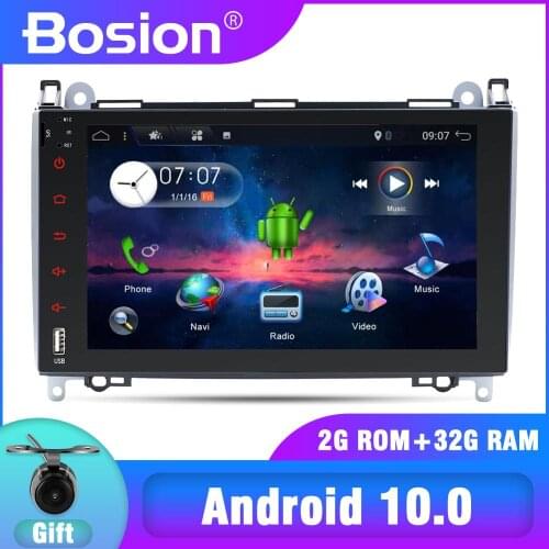 Car Multimedia Android 10 2 din for Mercedes Benz B-Class W245 A-Class W169 Viano Vito W639 Sprinter W906 Car GPS Navigation