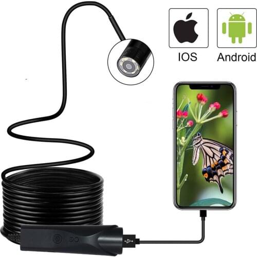 3.9mm/5.5mm/8mm 2MP 1080P Wireless WIFI Handheld Endoscope Water-proof Otoscope Inspection CMOS Borescope Digital Microscope