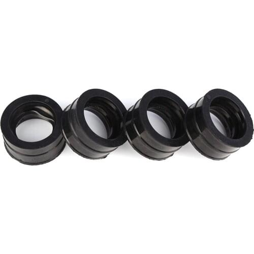 4pcs Motorcycle Carburetor Intake Manifold Boots Set for VF700C /S/F VF750C /S/F Magna Interceptor Sabre Carburador Moto