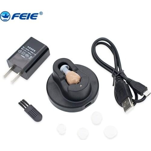 Digital Hearing Aids Rechargeable Audifonos Sound Amplifier Professional Hearing Aid Hearing Device for Deafness S-102