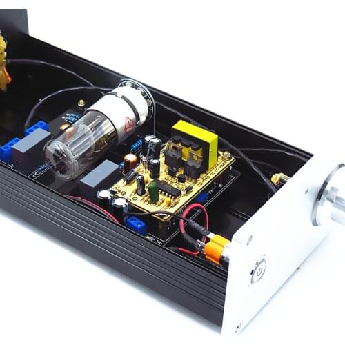 DC12V car Vehicle-mounted 6N8P Good Sound Single tube preamp Vacuum tube preamplifier