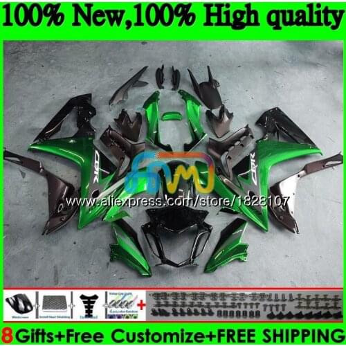CBR-650F For HONDA CBR 650 F CBR650F 11 12 13 14 15 83BS.99 CBR650 F CBR 650F 2011 Green blk 2012 2013 2014 2015 2016 Fairing