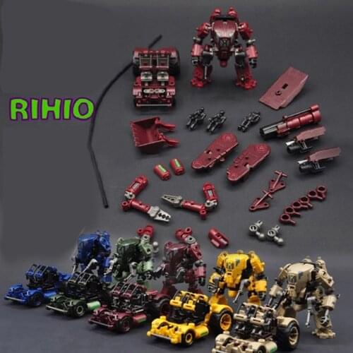 RIHIO Transformation Multiabyss MM002 Defender Construction Set Universal Machine Assemble Model Deformed Action Figure Toys