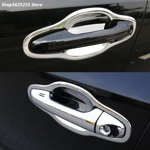 Car Door Handle Bowl Cover Sticker for Toyota Highlander 2020 Accessories 2017 2018 2019 Modification Protection Film