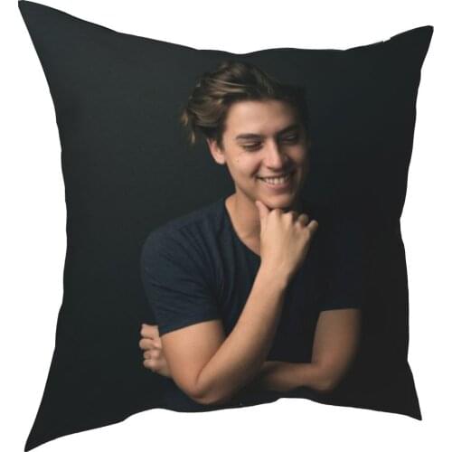 Cole Sprouse Place Pillows Polyester house Archie Comics Riverdale Jughead Jones Pillows Cover Funny Pillows 45*45cm