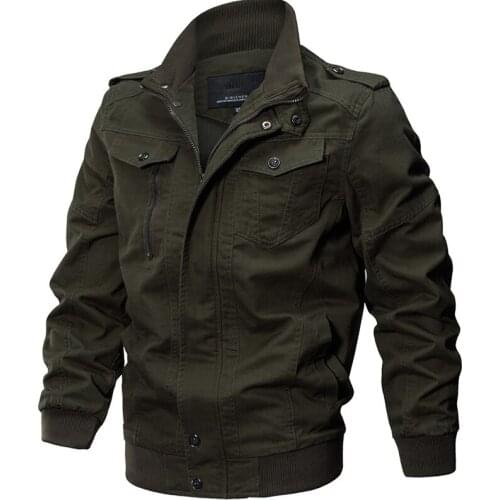 Autumn and winter mens pure cotton jacket new mens clothing young and middle-aged tough mens large wash coat trend military