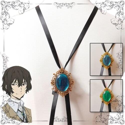 Bungo Stray Dogs Dazai Osamu Cosplay Necklace Pendant Jewelry Halloween Carnival Cosplay Costume Accessories